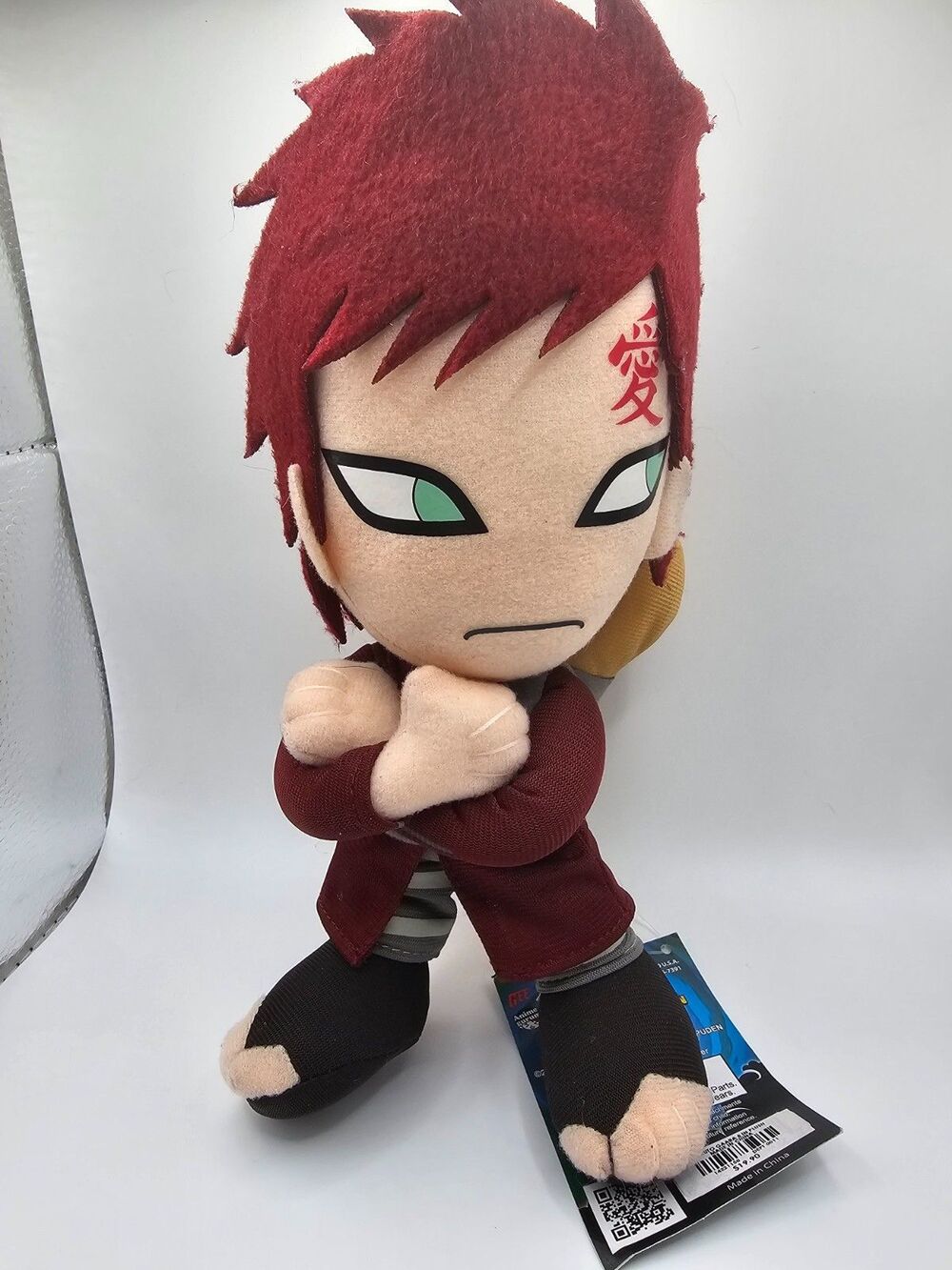 Naruto Shippuden Gaara Plush Great Eastern Entertainment Anime Tag
